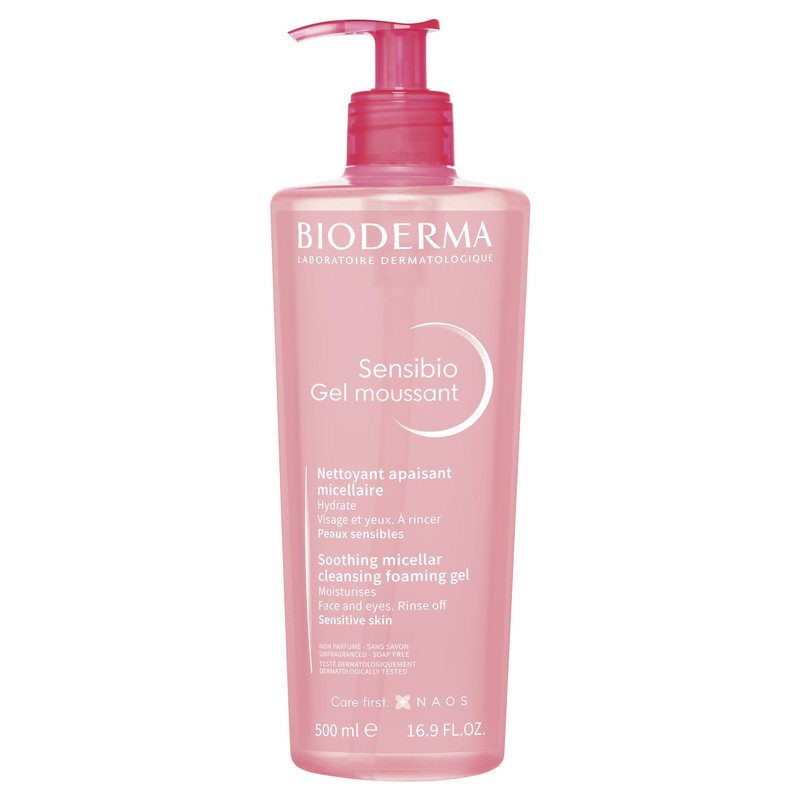 Изображение товара Мицеллярный гель Bioderma Sensibio для чувствительной кожи 500 мл