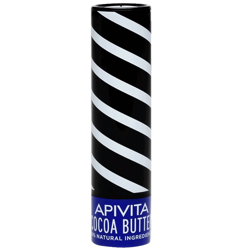 Apivita Уход для губ интенсивно увлажняющий Масло какао SPF20 стик 4,4 г жирорастворимый воск с эфирным маслом петит грея с широким роликом