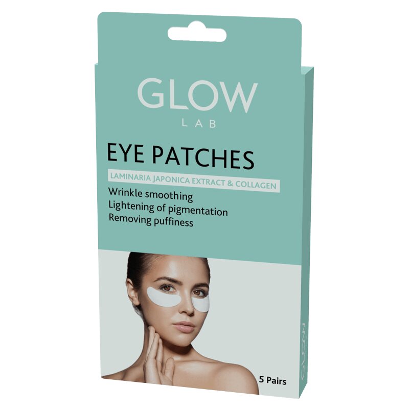 Glow Lab Патчи против морщин 5 пар derma e патчи против темных кругов под глазами vitamin c bright eyes hydro gel patches