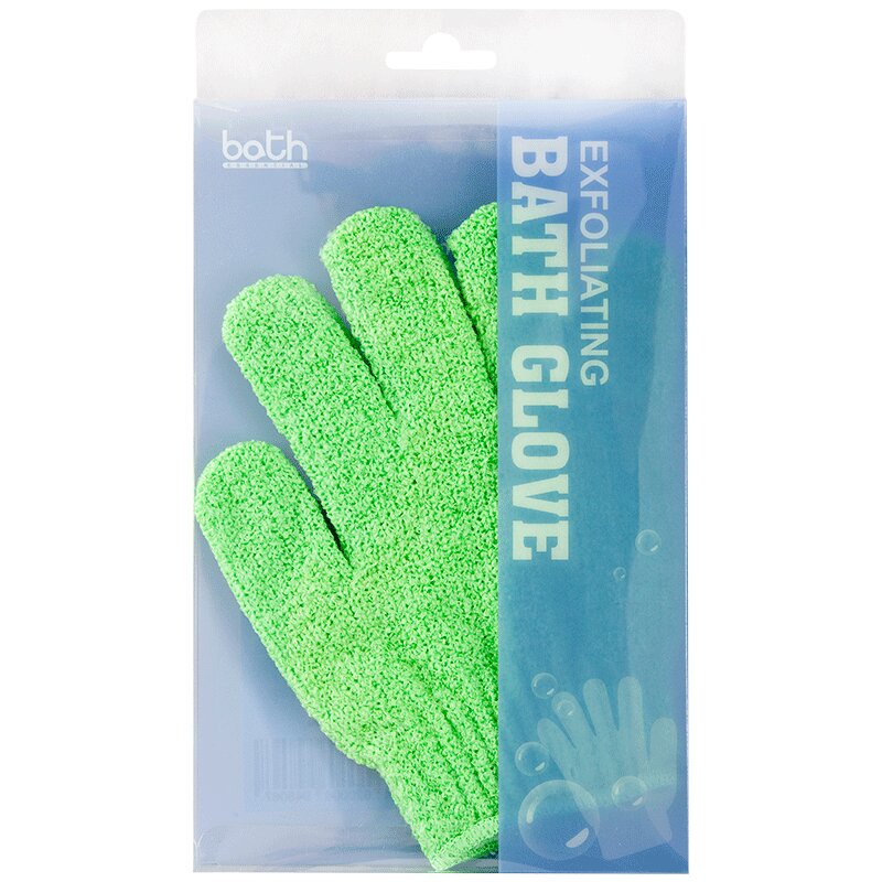 PL Перчатки отшелушивающие зеленые 2 шт deco мочалка перчатки для душа отшелушивающие из бамбукового волокна черные