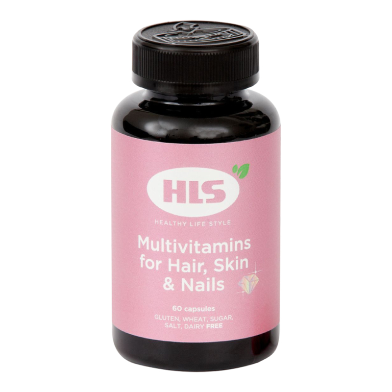 Изображение товара Мультивитамины для кожи волос ногтей капсулы 60 шт HLS Грузия