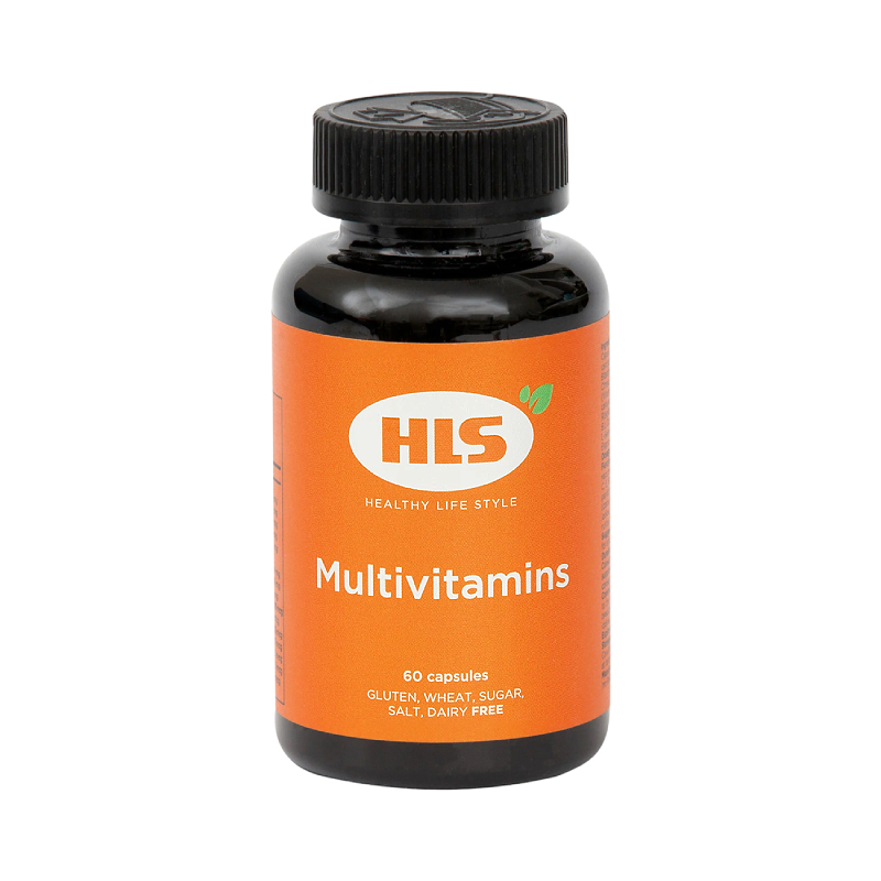 Изображение товара Мультивитаминный комплекс HLS 60 капсул для поддержки иммунитета и здоровья взрослых