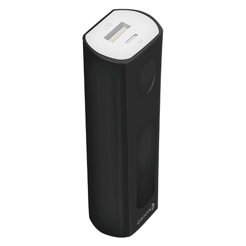 

Оксион Аккумулятор внешний Компакт Дизайн 2200mAh Li-ion индикатор черный