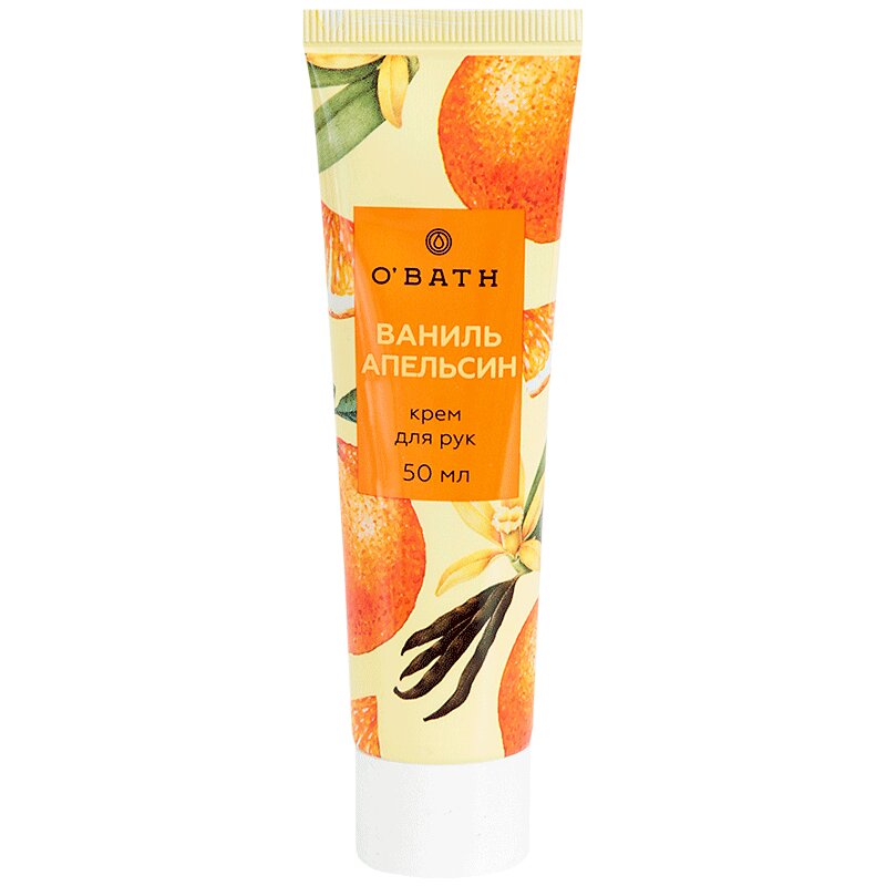 Изображение товара Крем для рук O'BATH Ваниль-Апельсин 50 мл