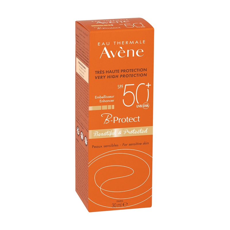 Avene Sun B-Protect Средство солнцезащитное SPF50+ 30 мл тональное средство в кушоне candy glow medium spf50
