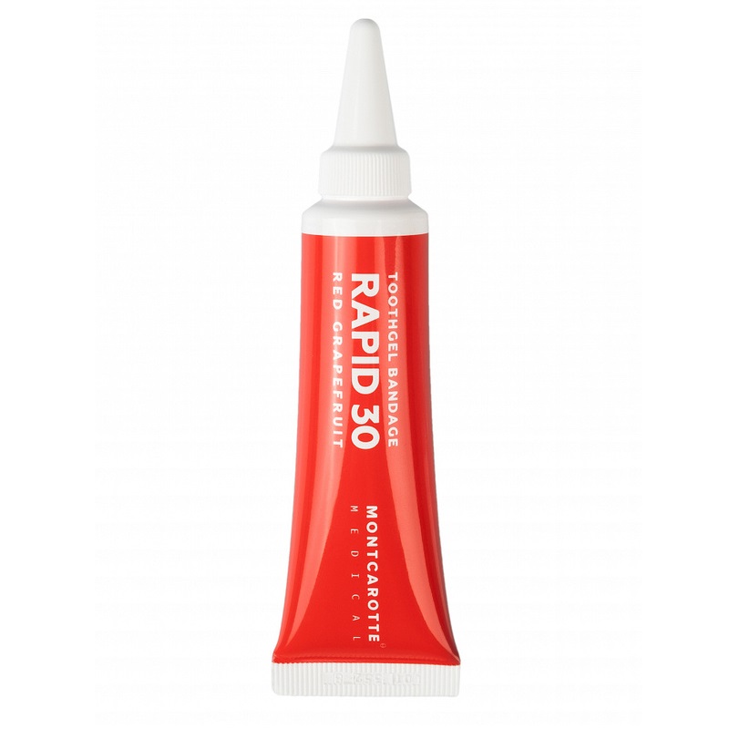 Montcarotte Рапид 30 Гель-бандаж для полости рта Красный Грейпфрут 30 мл антисептический заживляющий гель spot gel