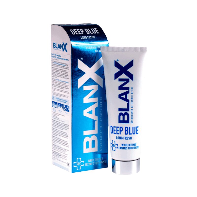 

BlanX Pro Deep Blue Зубная паста экстремальная свежесть 75 мл