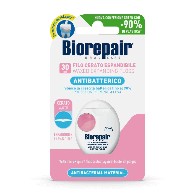 

BioRepair Нить зубная вощеная расширяющаяся 30 м