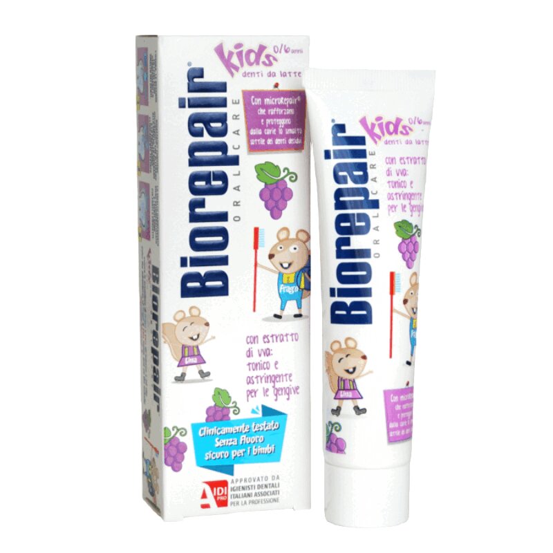 Изображение товара Зубная паста Biorepair Kids с экстрактом винограда 50 мл