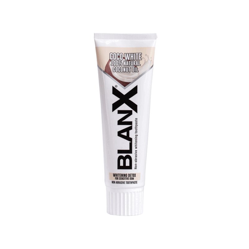 Blanx Зубная паста отбеливающая Кокос 75 мл зубная паста white glo отбеливающая профессиональный выбор 100 г