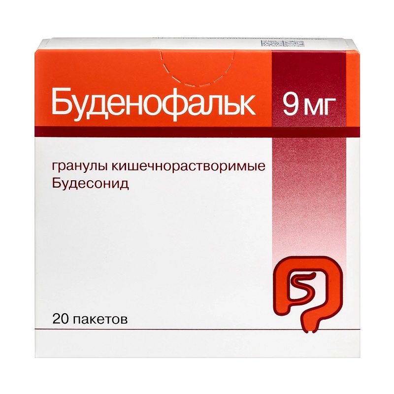 Изображение товара Буденофальк 9 мг кишечнорастворимые гранулы, 20 шт, Германия