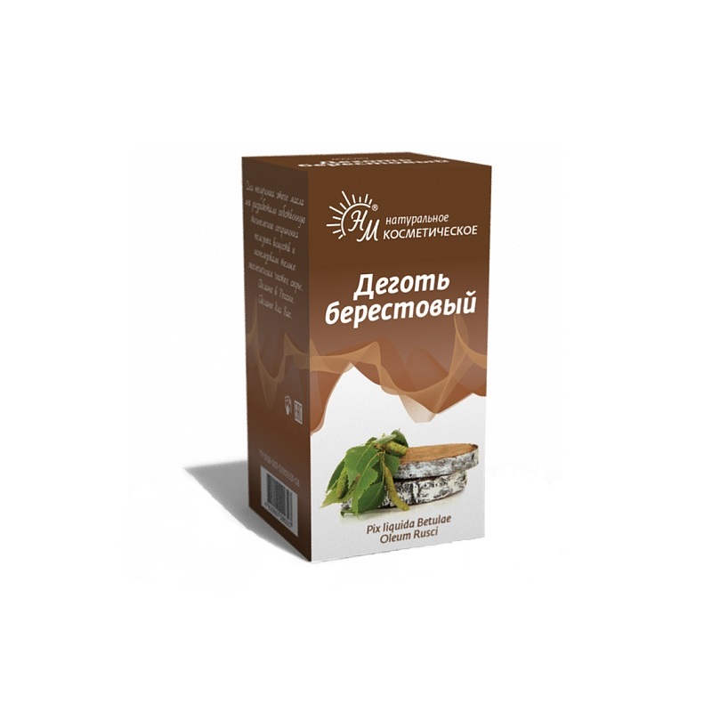 Изображение товара Деготь берестовый для наружного применения 30 мл - антисептик и средство для укрепления волос