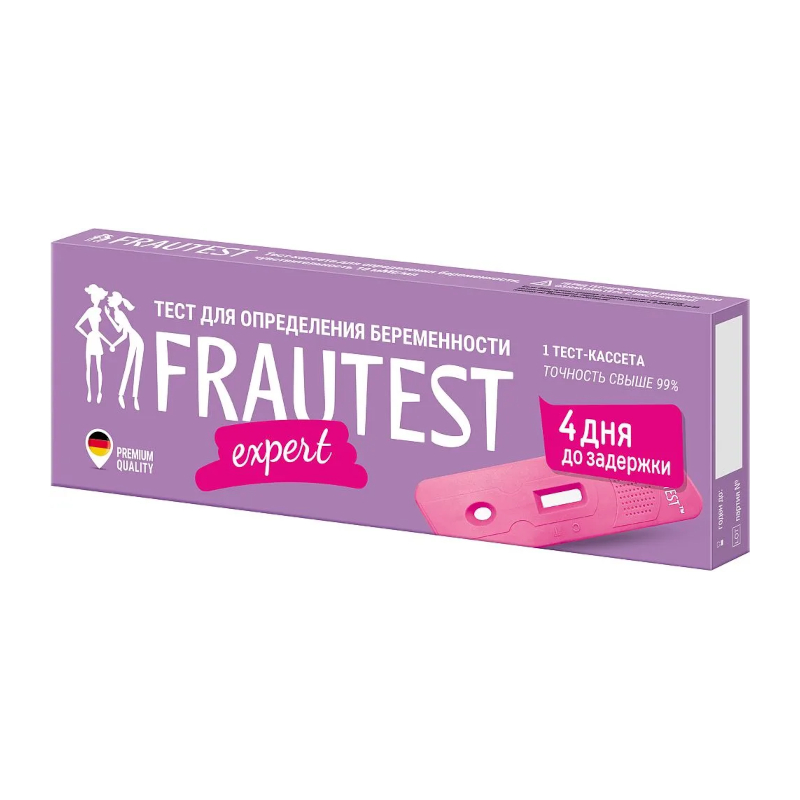 

Frautest эксперт Тест на определение беременности 1 шт