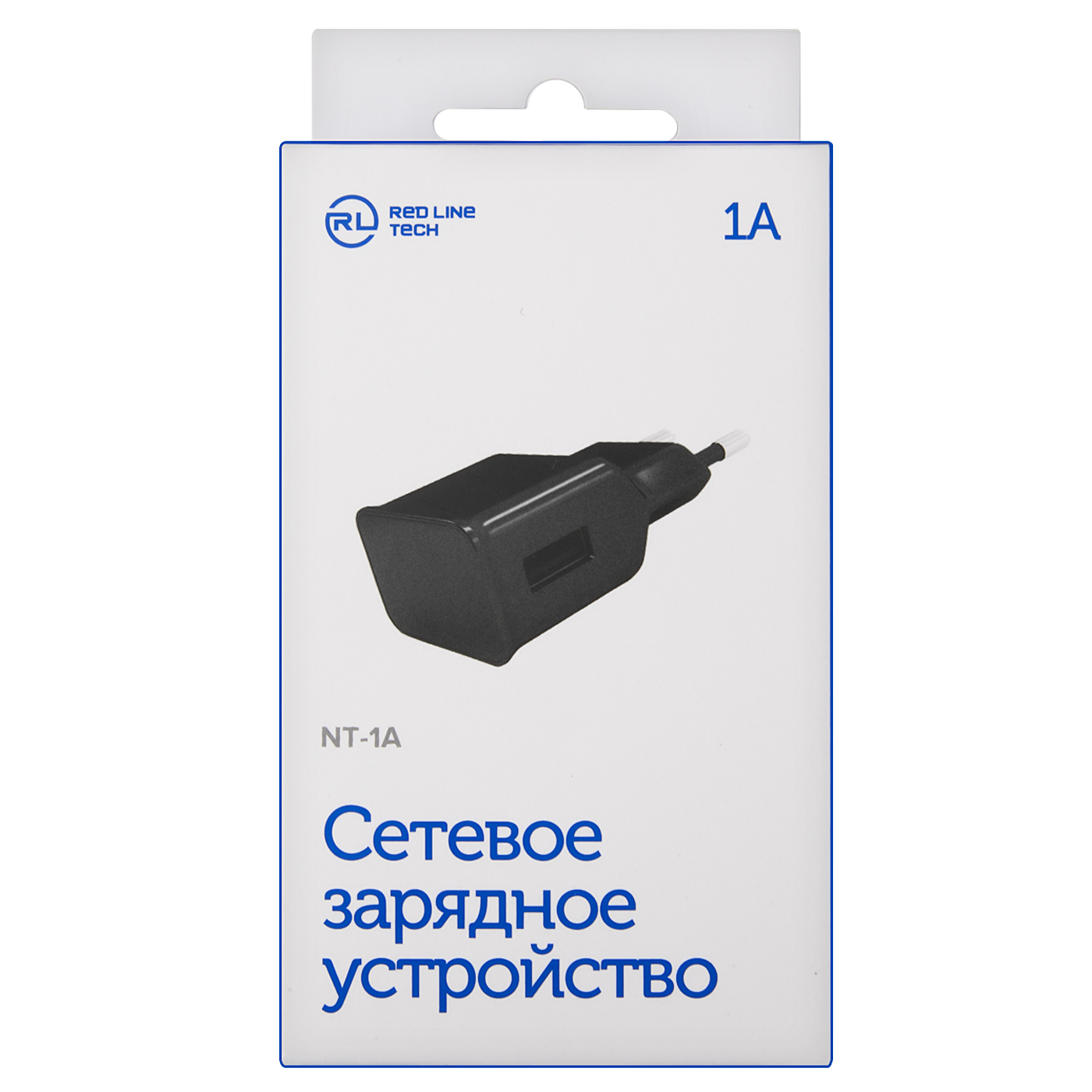 

Ред Лайн Зарядное устройство сетевое NT-1A 1хUSB 1A черный