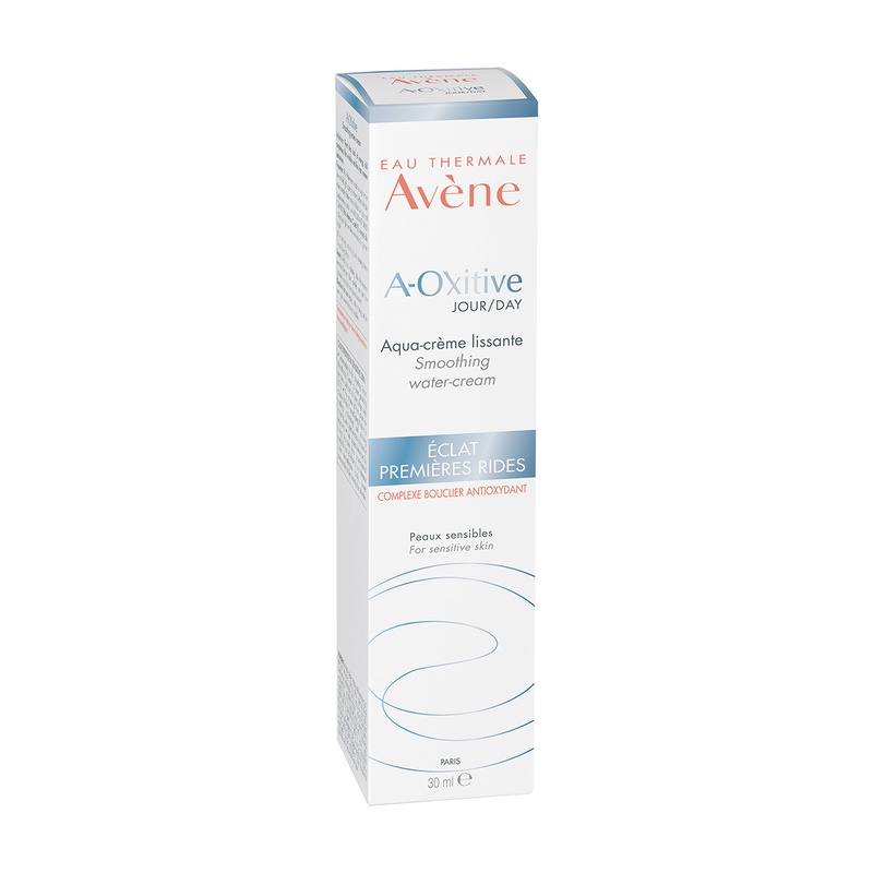 Avene А-Окситив Аква-крем для лица дневной разглаживающий 30 мл набор golden hours options антиоксидантный для жирной и комбинированной кожи