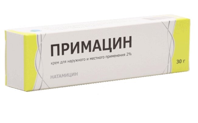 

Примацин 2% крем для наружного применения 30 г
