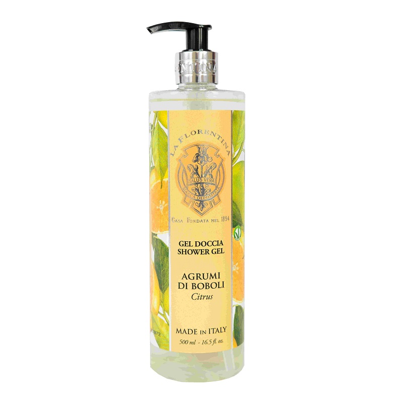 Изображение товара Гель для душа La Florentina Цитрус 500 мл - натуральный и ароматный уход за кожей