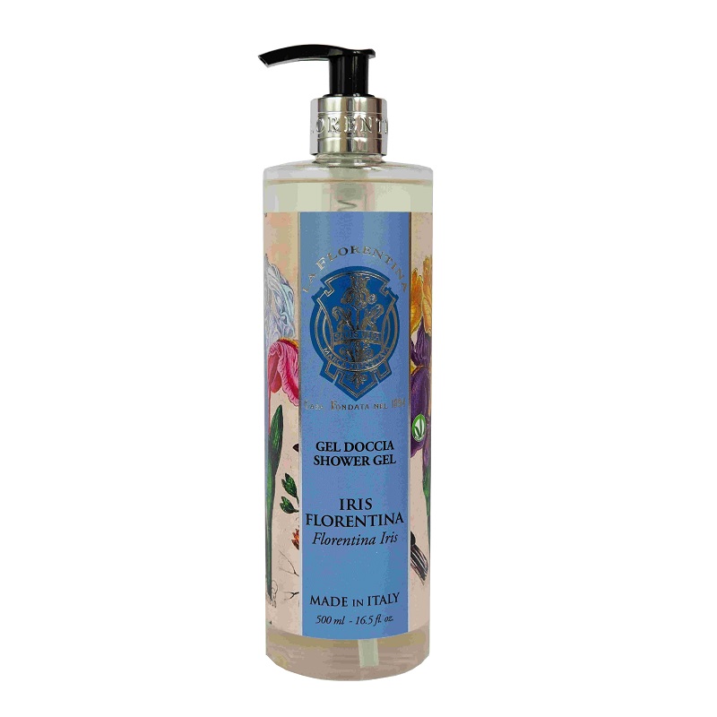 Изображение товара Гель для душа La Florentina 500 мл Флорентийский ирис натуральный аромат для чувствительной кожи