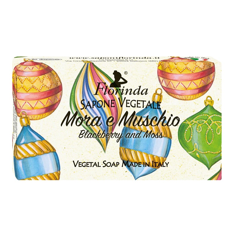 

Флоринда Мыло туалетное твердое Ежевика и мускус 100 г