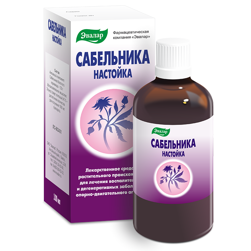 

Сабельника настойка 50 мл