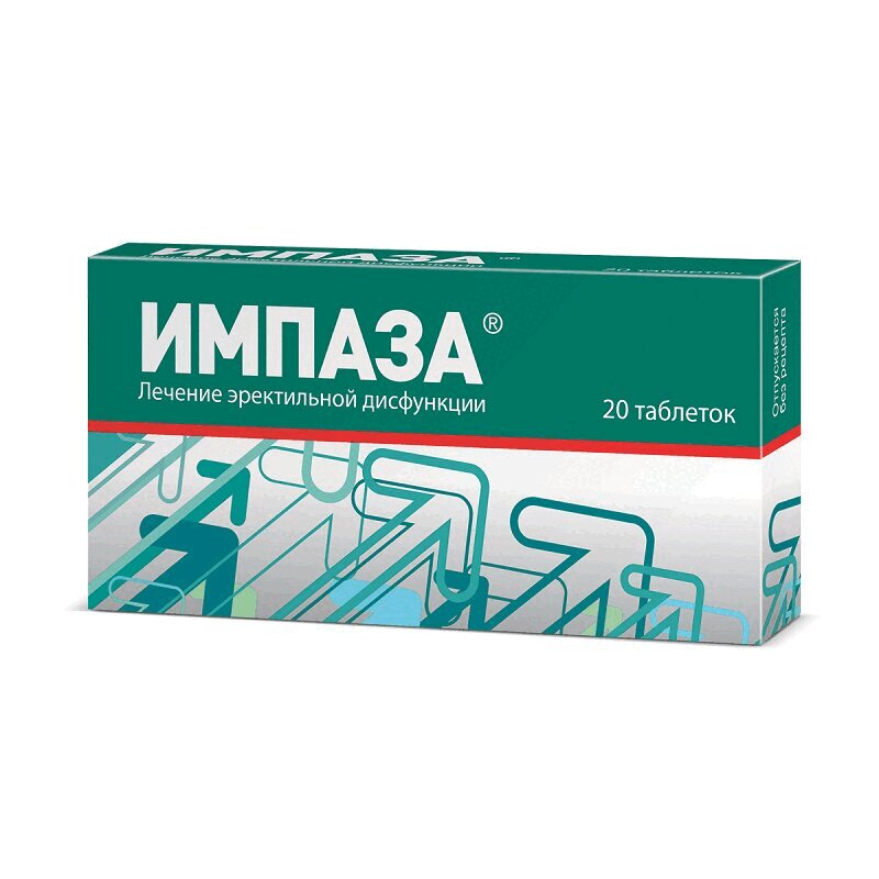 Импаза таблетки для рассасывания 20 шт доксазозин таблетки 4 мг 30 шт