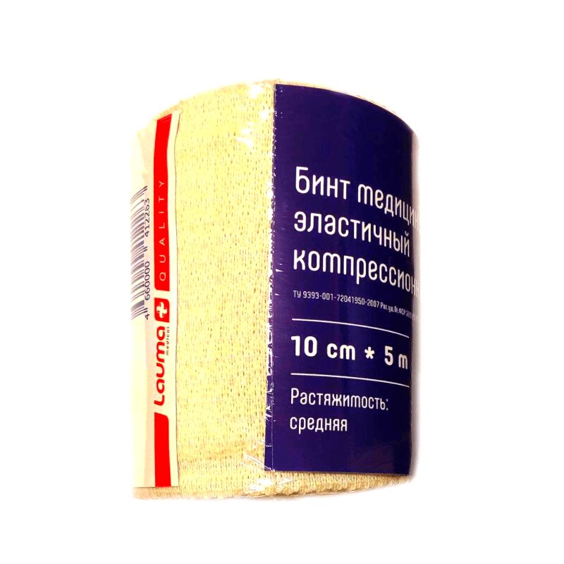 Бинт эласт мед с застежками бинт эластичный комппрессионный высокой растяжимости baltic medical балтик медикал 5м x 10см