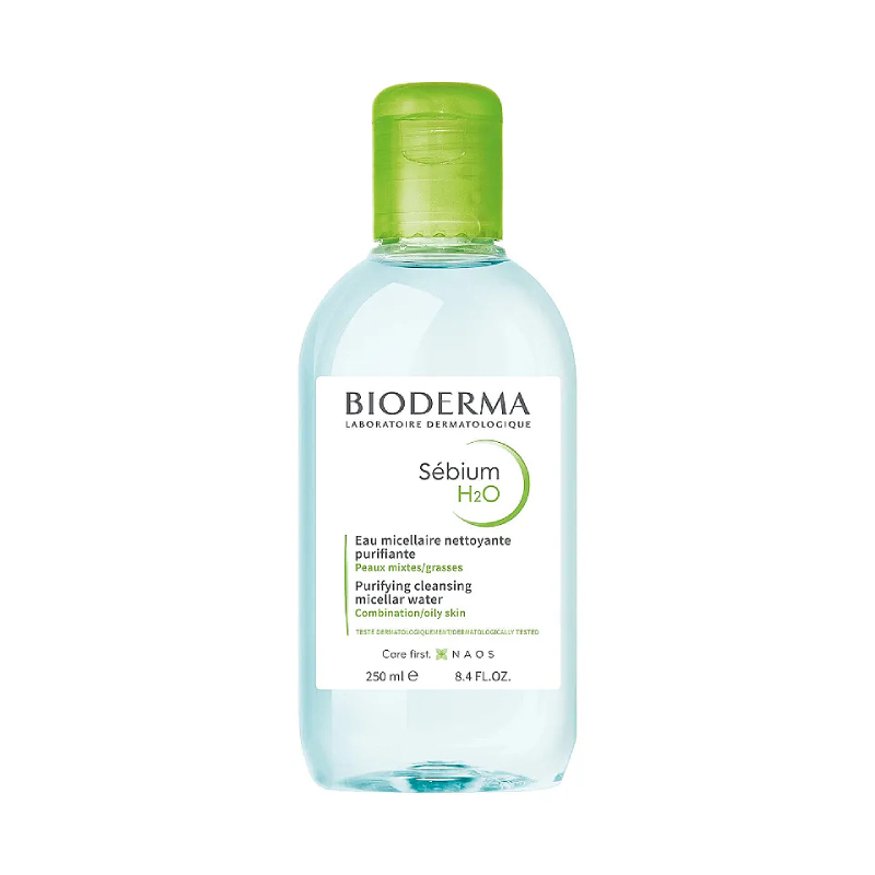 Bioderma Себиум Н2О вода мицеллярная очищающая фл.250 мл ля рош позе вода мицеллярная ультра д реактивной кожи 400мл