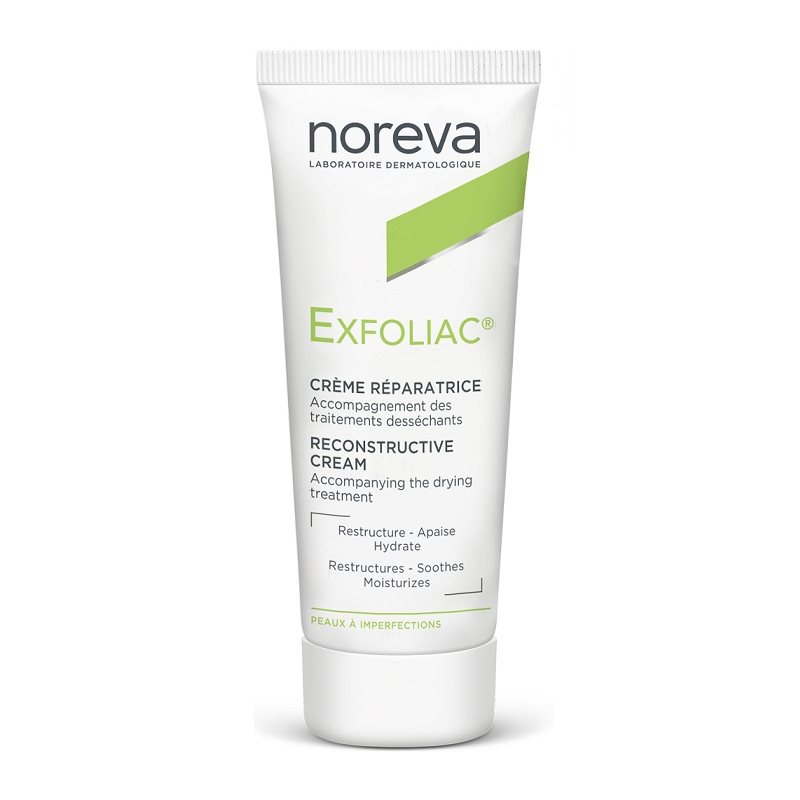 

Noreva Exfoliac Крем для лица восстанавливающий увлажняющий 40 мл