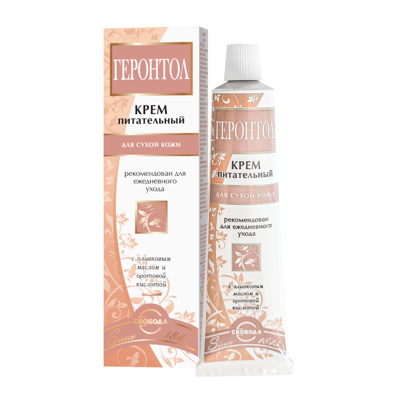 Изображение товара Геронтол Крем для лица питательный для сухой и увядающей кожи 40 г