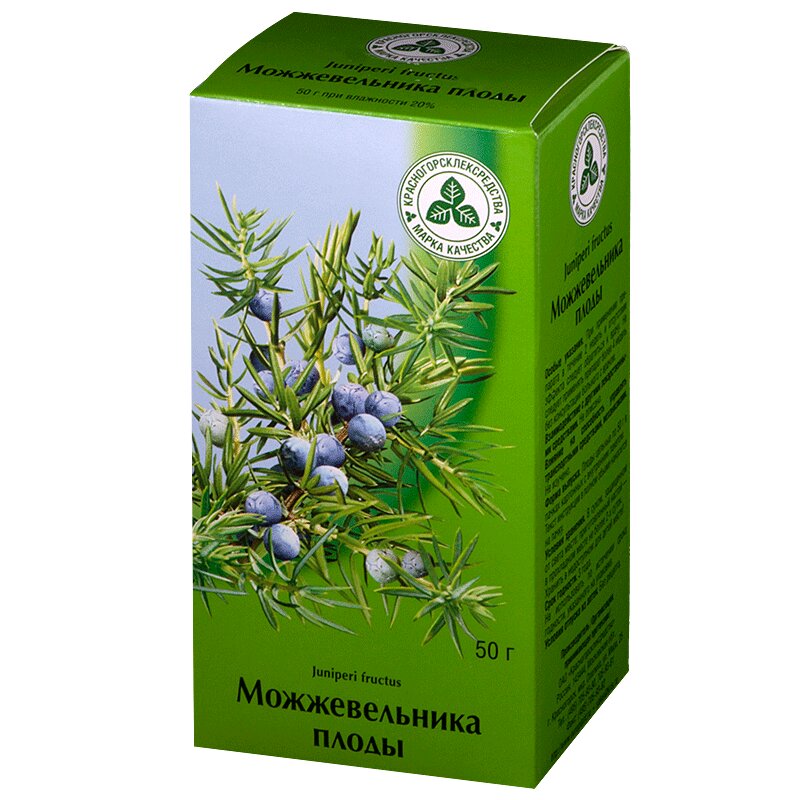 Изображение товара Можжевельник плоды 50 г натуральное средство для мочегонного и противовоспалительного действия