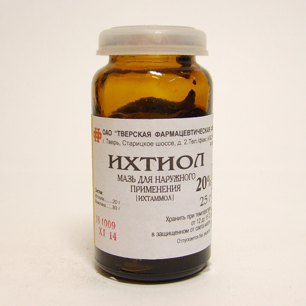 

Ихтиоловая мазь 20% банка 25 г