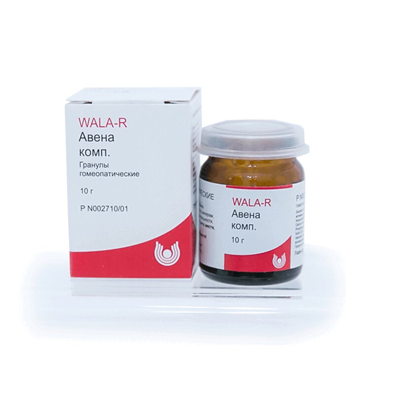 Изображение товара Авена комп гомеопатические гранулы 10 г натуральное средство для поддержки организма