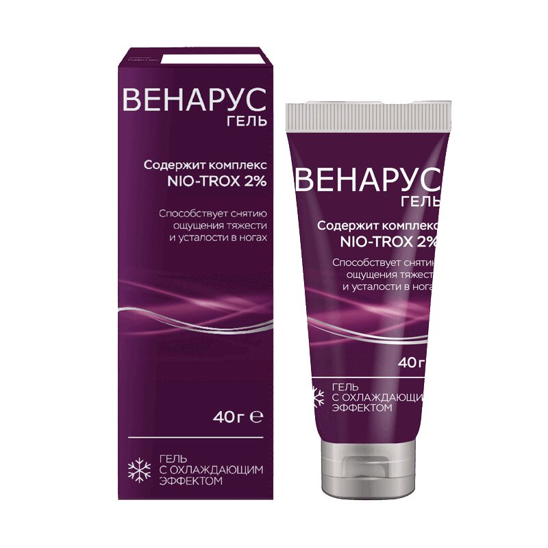 

Венарус 2% гель для наружного применения 40 г