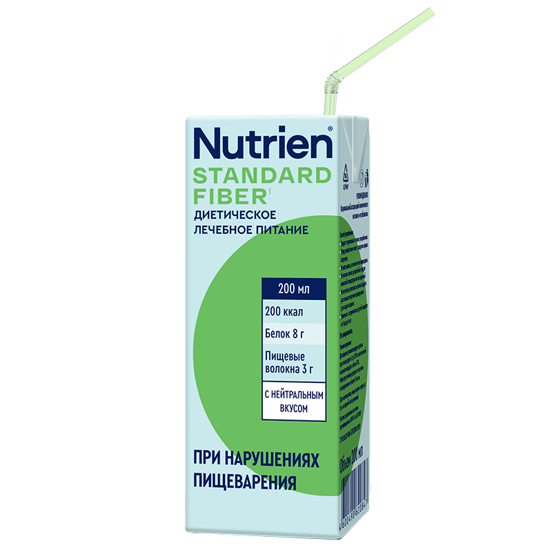 Нутриэн Стандарт смесь с пищ.волокнами специализированная 200 мл ресурс оптимум полноценная смесь сухая для энтерального питания сбалансированная 400г