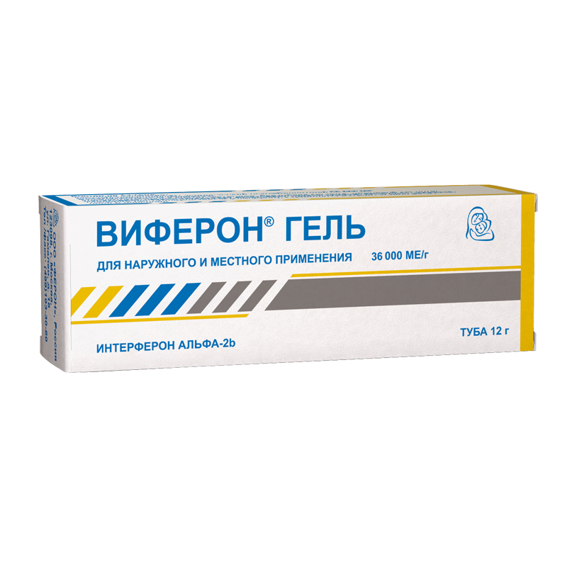 

Виферон 36 000 МЕ/г гель 12 г