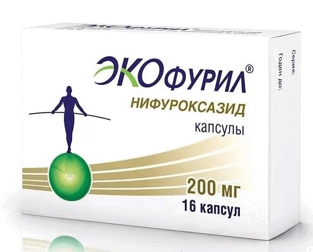 

Экофурил капс.200мг №16