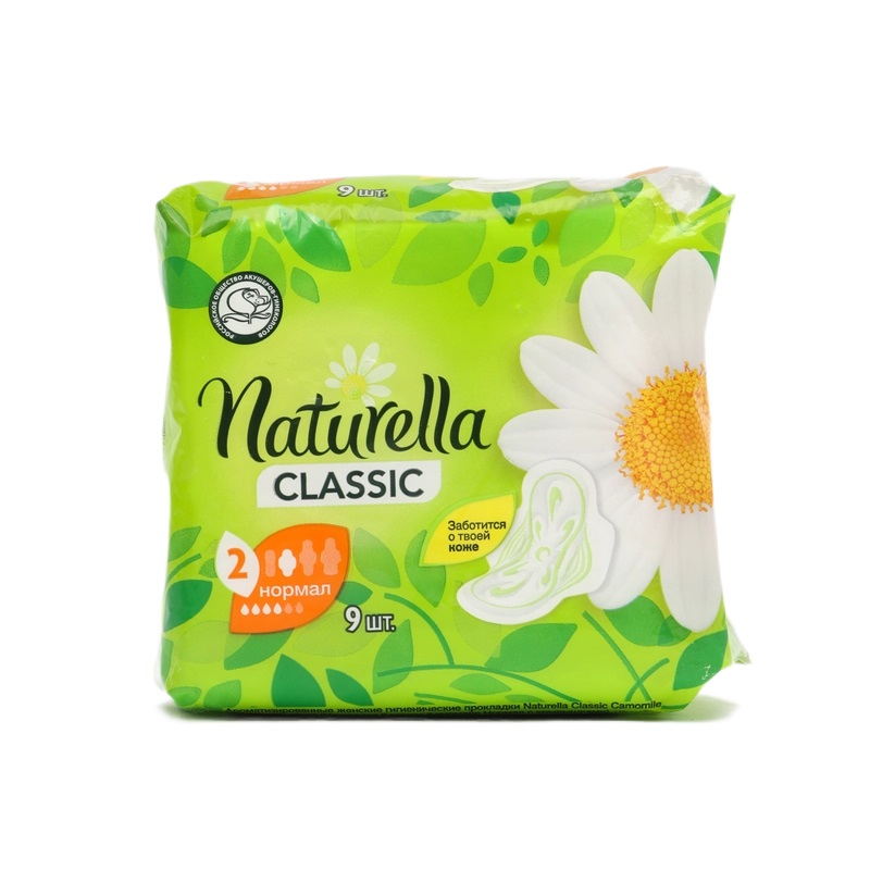 

Naturella Classic Camomile Прокладки гигиенические Нормал 9 шт