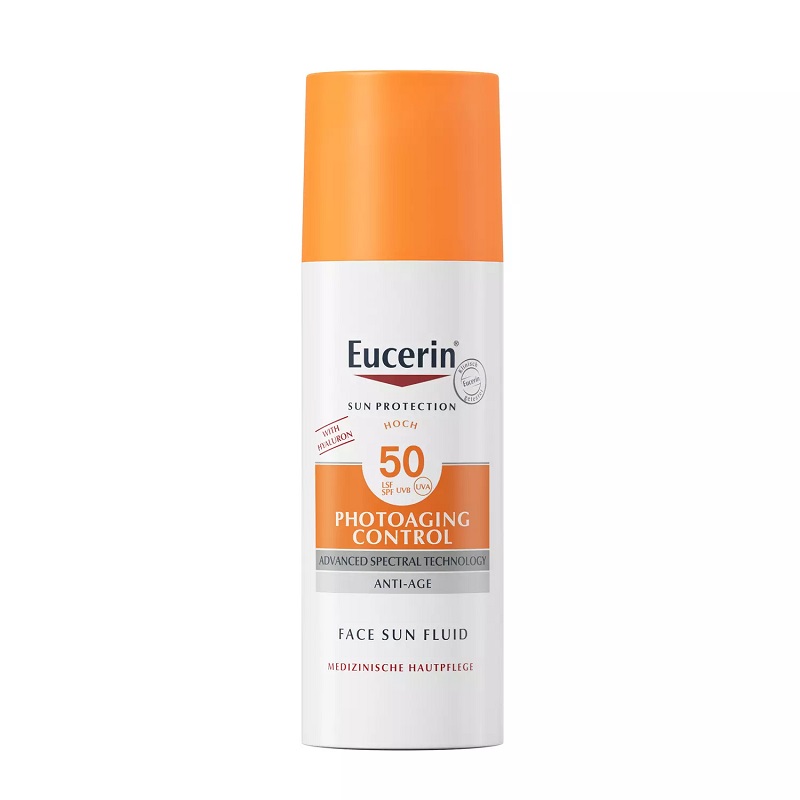 

Eucerin Фотоэйджинг Контрол Флюид солнцезащитный против фотостарения SPF50+ 50 мл