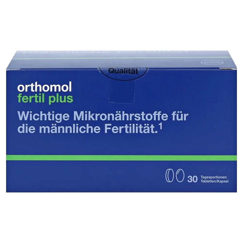 Ортомол Фертиль Плюс набор таб.+ капс.30 шт бруди плюс капс 700мг 90