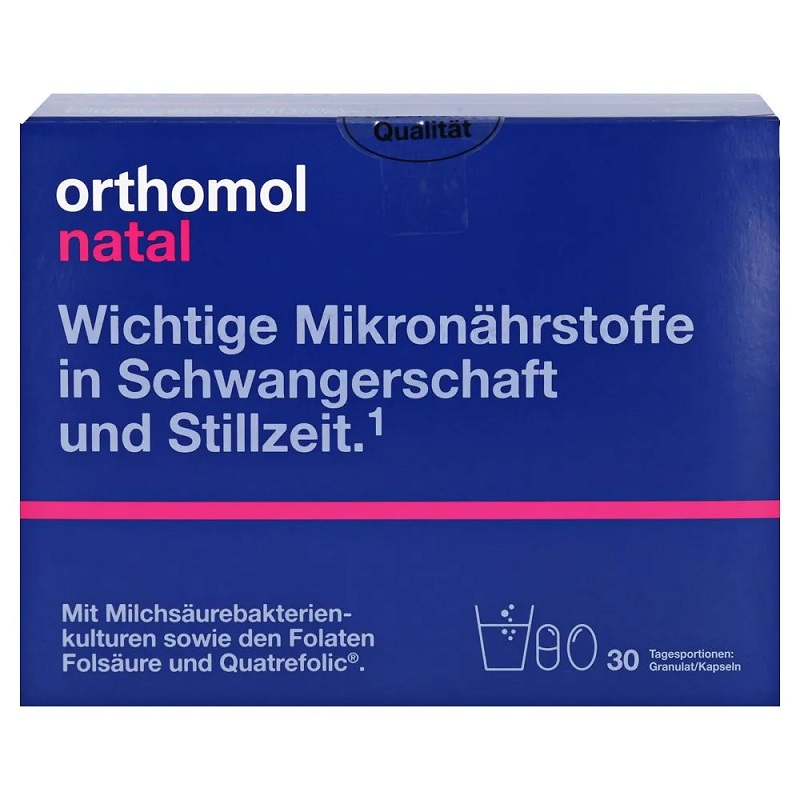 Ортомол Натал набор пор.+капс.30 шт