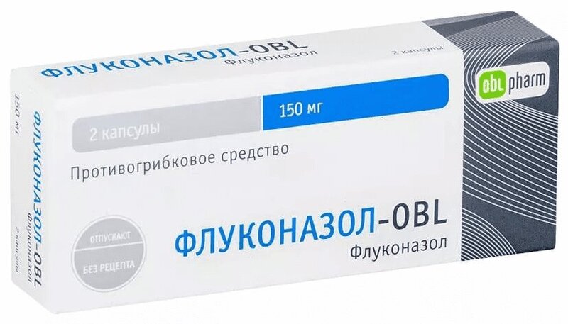 Флуконазол-OBL капсулы 150 мг 2 шт остеохондроз и плоскостопие у мужчин супермен и соломинка профилактика диагностика лечение