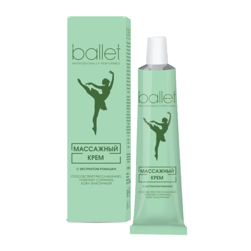 Изображение товара Балет Крем массажный Ромашка 40 г для расслабления и ухода за кожей