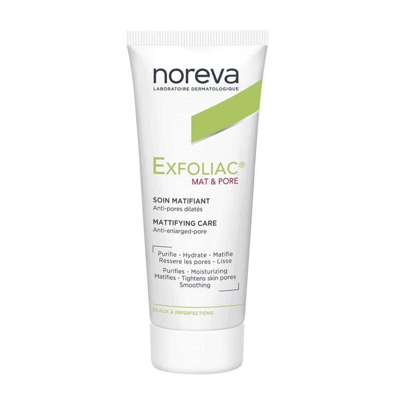Изображение товара Матирующий крем для лица Noreva Exfoliac Pore 30 мл для проблемной кожи