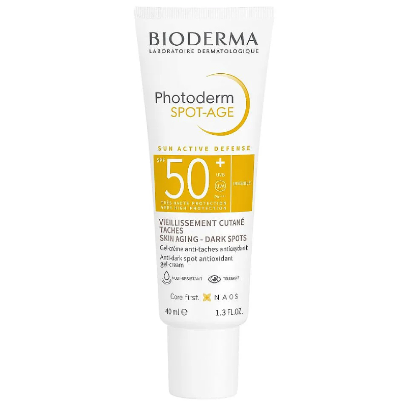 

Bioderma Photoderm Spot-Age Гель-крем солнцезащитный SPF 50+ от пигментации и морщин 40 мл