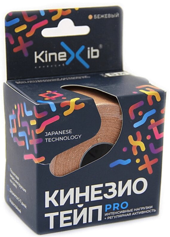 

Кинексиб Про Кинезио тейп Бежевый 5 м х 5 см
