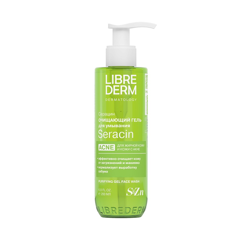 Изображение товара Librederm Seracin Гель для умывания очищающий 200 мл