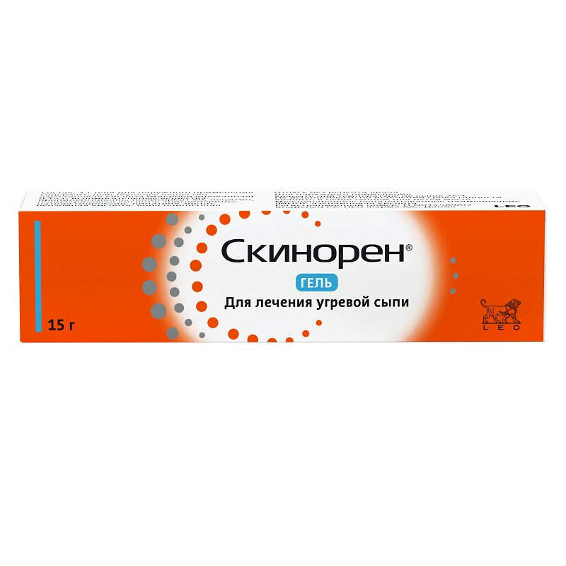 

Скинорен 15% гель для наружного применения 15 г