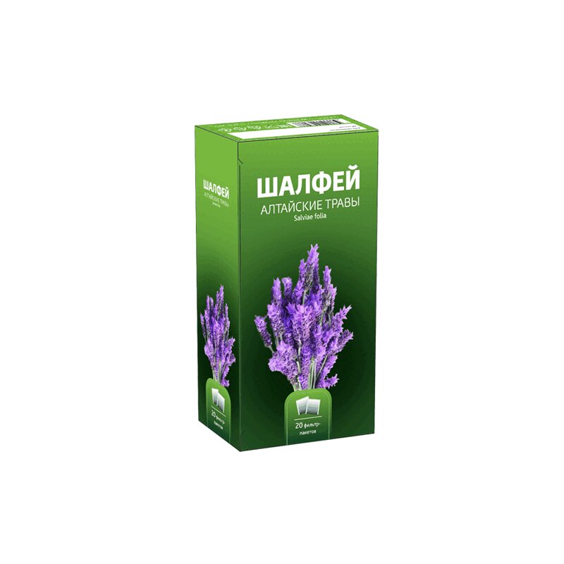 

Шалфей листья фиточай ф/п 1,5 г N20