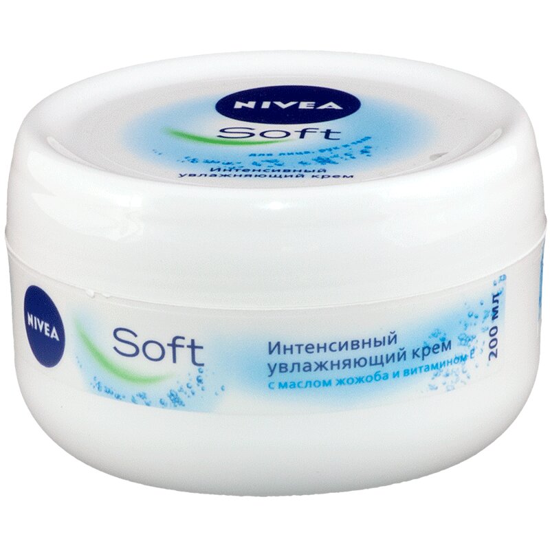 

Nivea Софт Крем интенсивный увлажняющий банка 200 мл