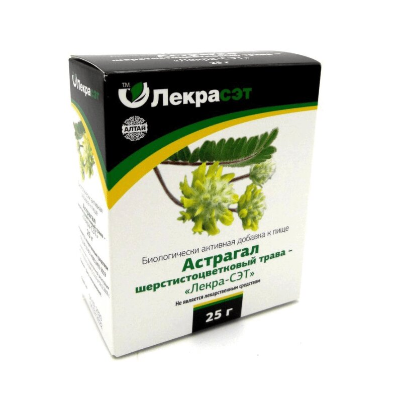 Изображение товара Астрагал шерстистоцветковый фиточай 25 г - Лекра-Сэт